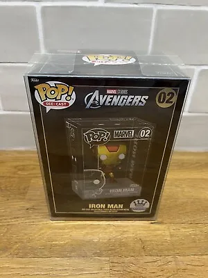 Buy Marvel Funko Pop - #02 Avengers Iron Man (Die Cast) *Sealed In Original Box* • 55£