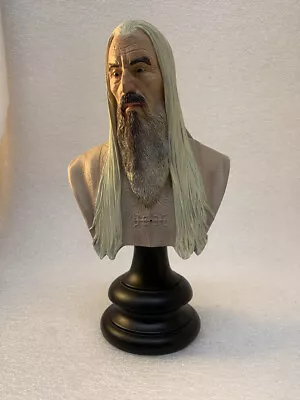Buy LORD OF THE RINGS - Saruman The White 1/4 Polystone Bust Sideshow Weta • 168.44£