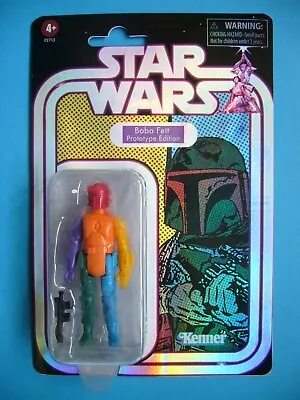 Buy Star Wars 3.75  The Retro Collection - Boba Fett Prototype (red Helmet) Moc • 34.99£