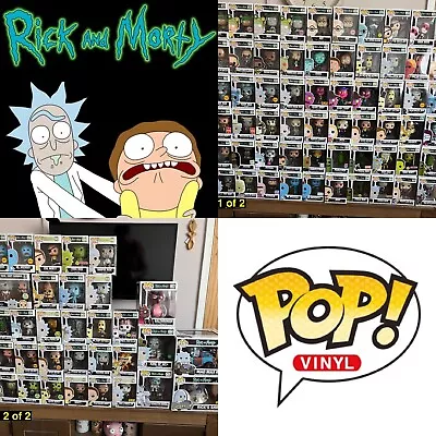 Buy Huge Rick And Morty Funko Pop Collection • 500£