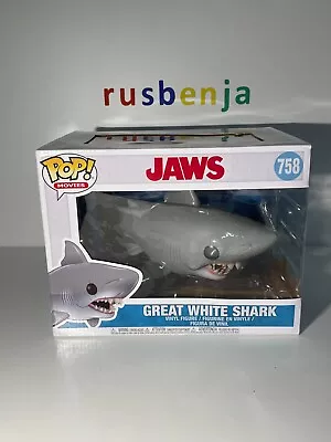 Buy Funko Pop! Movies Jaws Great White Shark #758 BOX DAMAGE • 20.99£