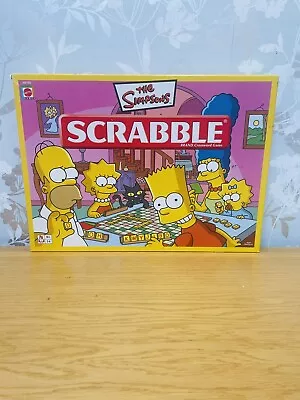 Buy The Simpsons Scrabble Board Game By Mattel 2005 ~ 100% Complete In Box • 15£