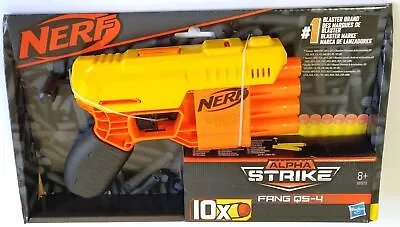 Buy Nerf Alpha Strike Fang QS-4 Blaster + 10 Darts • 16.73£