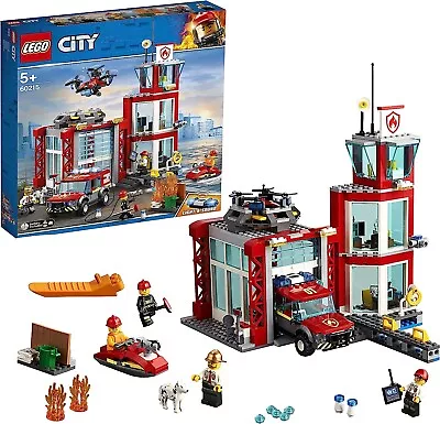 Buy LEGO City Fire Station 60215 Toy Blocks Japan New With Tracking • 123.04£