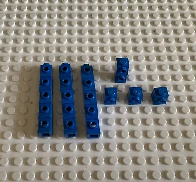 Buy Vintage Lego Blue 1x1 Headlight Brick Parts X20Lot Classic Town Train Space 4070 • 3£
