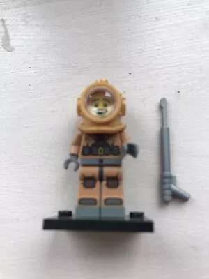 Buy Lego Minifigure Series 8, Diver With Stand And Spear Gun • 5.05£