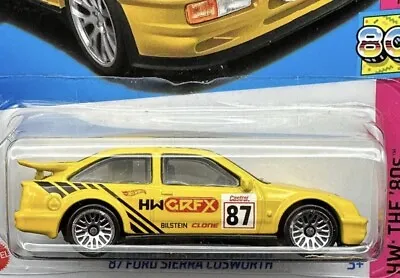 Buy Hot Wheels Ford Sierra Cosworth Yellow Kroger Released In US-Exclusive Only2023 • 18.99£