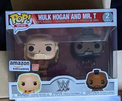 Buy Funko Pop Amazon Exclusive 2-pack Hulk Hogan And Mr T Wwe Figures • 20£