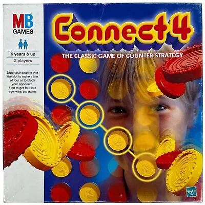 Buy Connect 4 The Classic Game By MB Games - Vintage 1999 - (6yrs+) ~ Complete • 11.95£