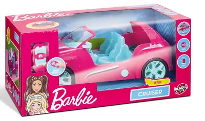 Buy Barbie Pink Remote Controlled Cruiser SUV Sounds Car Toy UK Up To 4 Dolls 8 Km/h • 35.99£