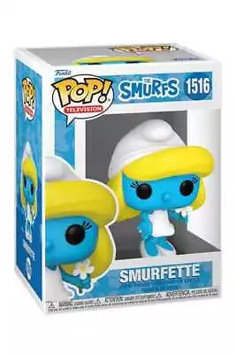 Buy PREORDER #1516 Smurfette - The Smurfs Funko POP Preorder Brand New In Protector • 24.99£