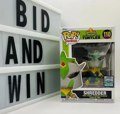 Buy Exclusive Funko Pop!  Shredder - Green Ranger #110 (2022 Funkon Limited Edition) • 19.99£