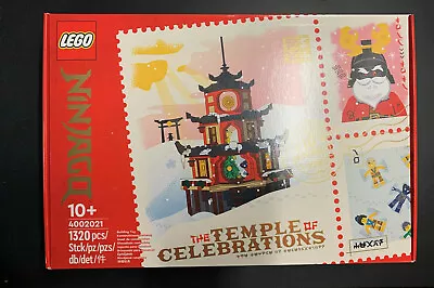 Buy Lego Ninjago Employee Gift 4002021 The Temple Of Celebrations New Sealed Rare • 315.46£