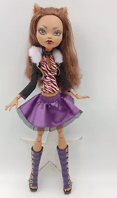 Buy Monster High Doll Clawdeen Wolf Frightfully Tall Ghouls 45cm Werewolf Doll • 149.30£