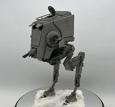 Buy Bandai 1/48 Star Wars AT-ST Finished Model Kit. Built For Display/collection. • 140£