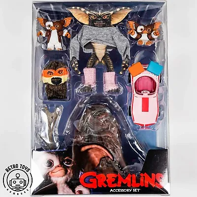 Buy NECA Gremlins ACCESSORY SET Gremlin Deluxe Action Figure Original Packaging & New 80s Retro • 43.30£