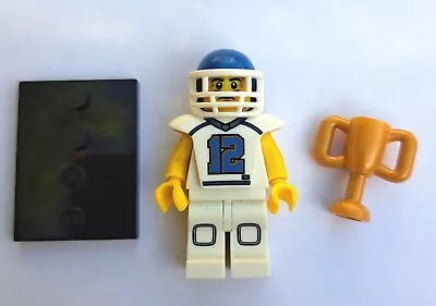Buy Lego Minifigure - American Footballer - Series 8 • 5£