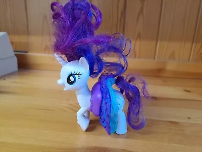 Buy My Little Pony The Movie G4 Brushable Sparkle & Spinning Skirt Rarity Figure Toy • 3£