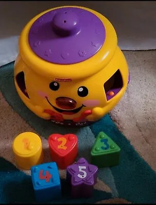 Buy Fisher Price Shape Sorter  Laugh & Learn Cookie Jar Musical Toy • 14£