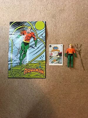 Buy Vintage Kenner 1980s DC Super Powers Aquaman Action Figure • 60£
