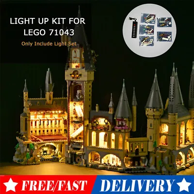 Buy LED Light Lighting ONLY For LEGO 71043 Harry Potter Hogwarts Castle Brick Toy UK • 19.99£