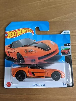 Buy Hot Wheels Corvette C6 Orange - 40/250 Short Card  • 4.99£