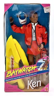 Buy 1994 Baywatch Lifeguard Ken Barbie Doll / African American / Mattel 13259, NrfB • 66.72£