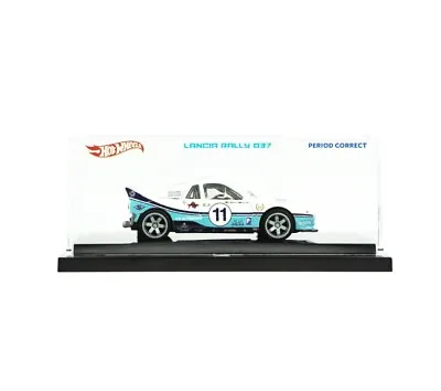 Buy Hot Wheels Period Correct Lancia Rally 037 Acrylic Display Collectors Edition • 109.99£