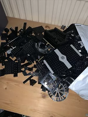 Buy Lego 3.1kg  Black Bricks Parts Pieces Bundle • 24.99£