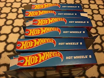 Buy Hot Wheels 8 Packs Empty Boxes X 6, Can Be Resealed, Use For Sale Or Display • 12£