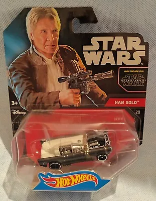 Buy Star Wars Force Awakens Han Solo (2014) Hot Wheels Die-Cast Toy Car • 11£