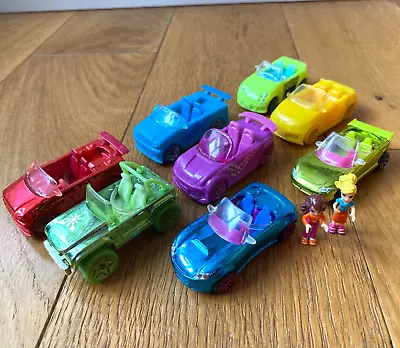 Buy Polly Pocket Race To The Mall 2007 Bundle Of Mini Toy Cars & Figurines • 15£