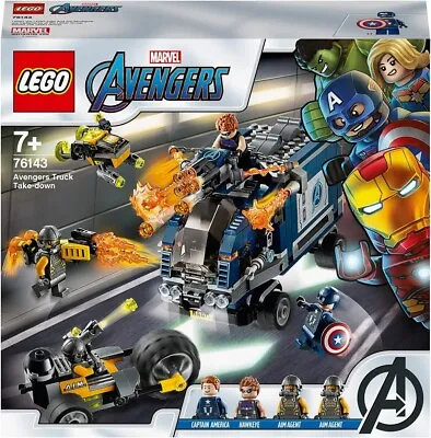 Buy LEGO 76143 Marvel Avengers Truck Take-down New In Box • 65£