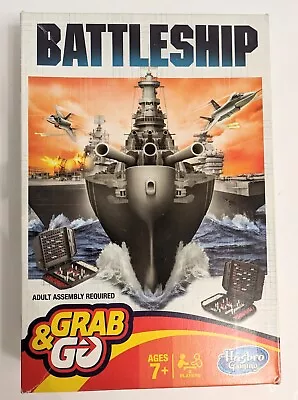 Buy Hasbro Gaming Battleship Grab & Go  Travel Game Age 7+ Players 2 • 10£