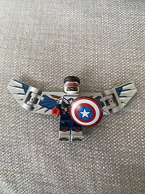 Buy | Lego Marvel Minifigure - Sam Wilson Captain America | • 8.99£