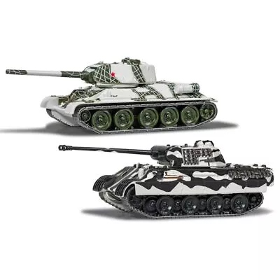 Buy Corgi WT91301 World Of Tanks T-34 Vs Panther 'Fit The Box' Diecast Models • 19.95£
