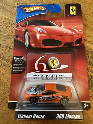 Buy Hot Wheels Ferrari 60th Anniversary Ferrari Racer 360 Modena, No. 10 Of 24 • 19.99£