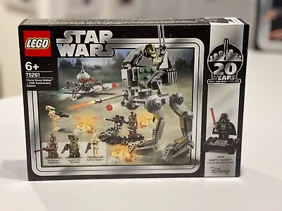Buy LEGO Star Wars: Clone Scout Walker - 20th Anniversary Edition (75261) - BNIB • 24.99£