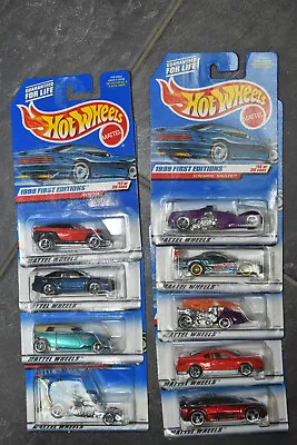 Buy Hot Wheels 1999 First Editions New Sealed Multi List Jeepster Olds 99 Mustang • 5£