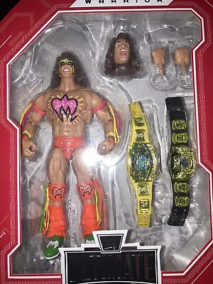 Buy New WWE Mattel Elite Ultimate Edition Warrior Fan Takeover US Amazon Exclusive • 69.99£