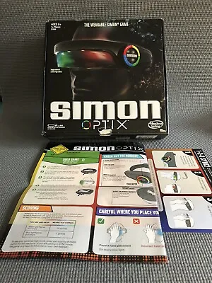 Buy Simon Optix Memory Puzzle Game Wearable Electronic Light Headset  By Hasbro • 5.99£