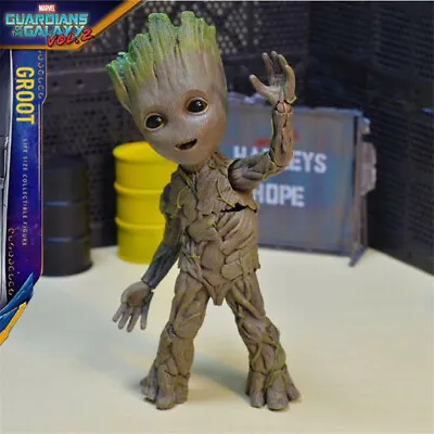 Buy Guardians Of The Galaxy Baby Groot Life-Size 1/1 HT Action Figure Toy With Hot • 47.87£