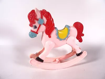Buy Vintage Accessories For Barbie Or Similar Fashion Doll Rocking Horse As Pictured (14287) • 10.23£