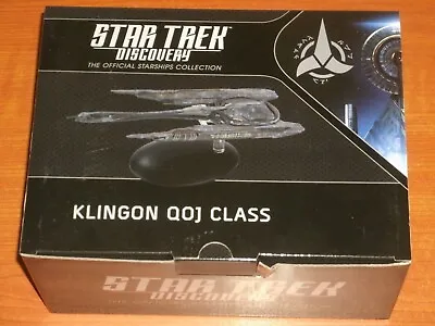 Buy Star Trek Discovery Starships: #10 Klingon QOJ Class Starship Eaglemoss 2021 • 29.99£