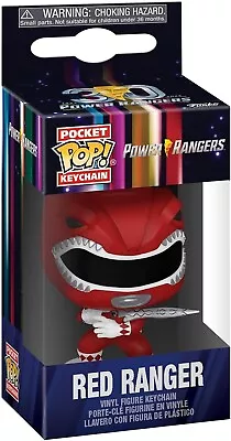 Buy Funko Pop! Keychain / Mighty Morphin Power Rangers 30th / Red Ranger / Keyring • 7.89£