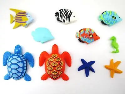 Buy Playmobil Sea Turtles & Ocean Fish Aquarium Summer Aqua Zoo Animal Figures • 5.40£