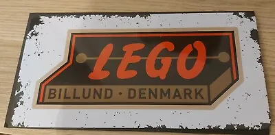 Buy Lego VIP *RARE* 1950s Retro Tin Sign • 33.95£