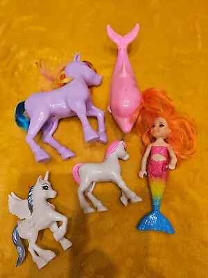 Buy Barbie Dreamtopia Mermaid Toy Chelsea Unicorns Dolphin • 3£