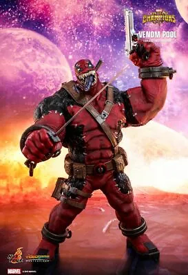 Buy 1/6 Hot Toys Vgm35 Marvel Contest Of Champions Venompool Movie Action Figure • 356.99£