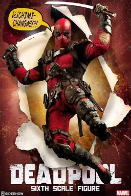 Buy Deadpool Sixth Scale Figure By Sideshow Collectibles EXCLUSIVE • 260£